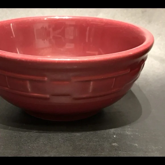 Longaberger Pottery Woven Tradition Cereal Bowls. - Picture 3 of 5